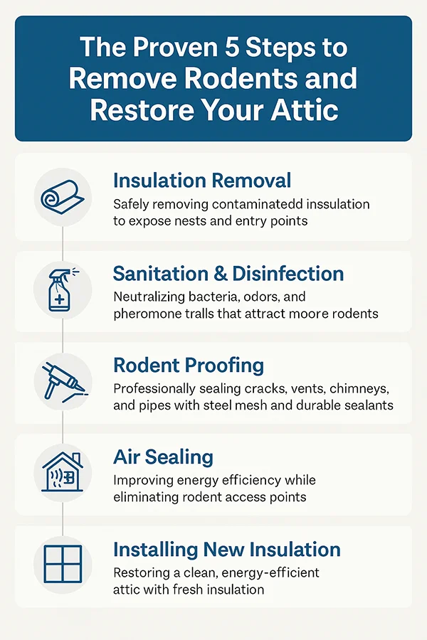 5 Steps to Remove Rodents from Your Attic - Pure Eco Inc