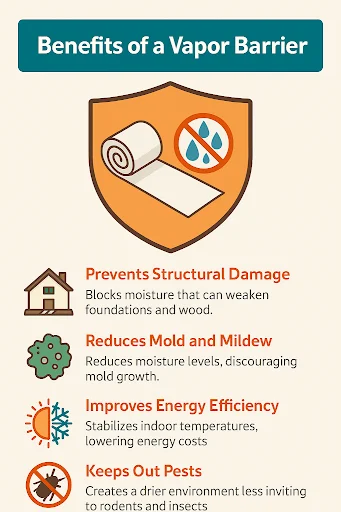 Benefits of installing Vapor Barrier - Pure Eco Inc