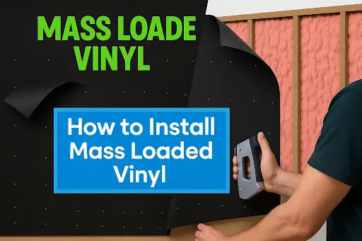 How to Install Mass Loaded Vinyl - Pure Eco Inc